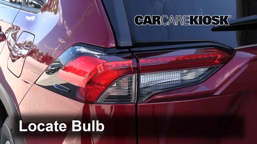 2019 Toyota RAV4 LE 2.5L 4 Cyl. Lights Brake Light (replace bulb)